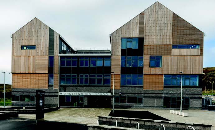 Anderson High School, Lerwick, The Shetlands